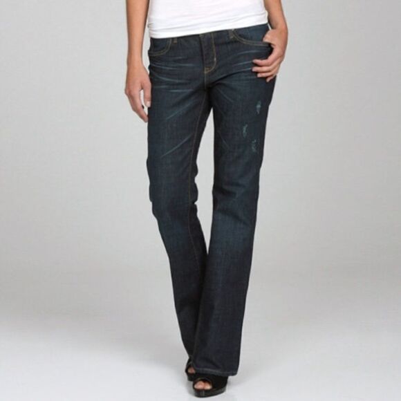 Paper Denim & Cloth Mid Rise Boot Cut Jeans - Picture 1 of 12